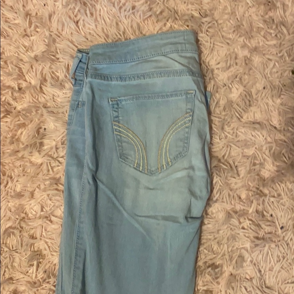 hollister jean leggings